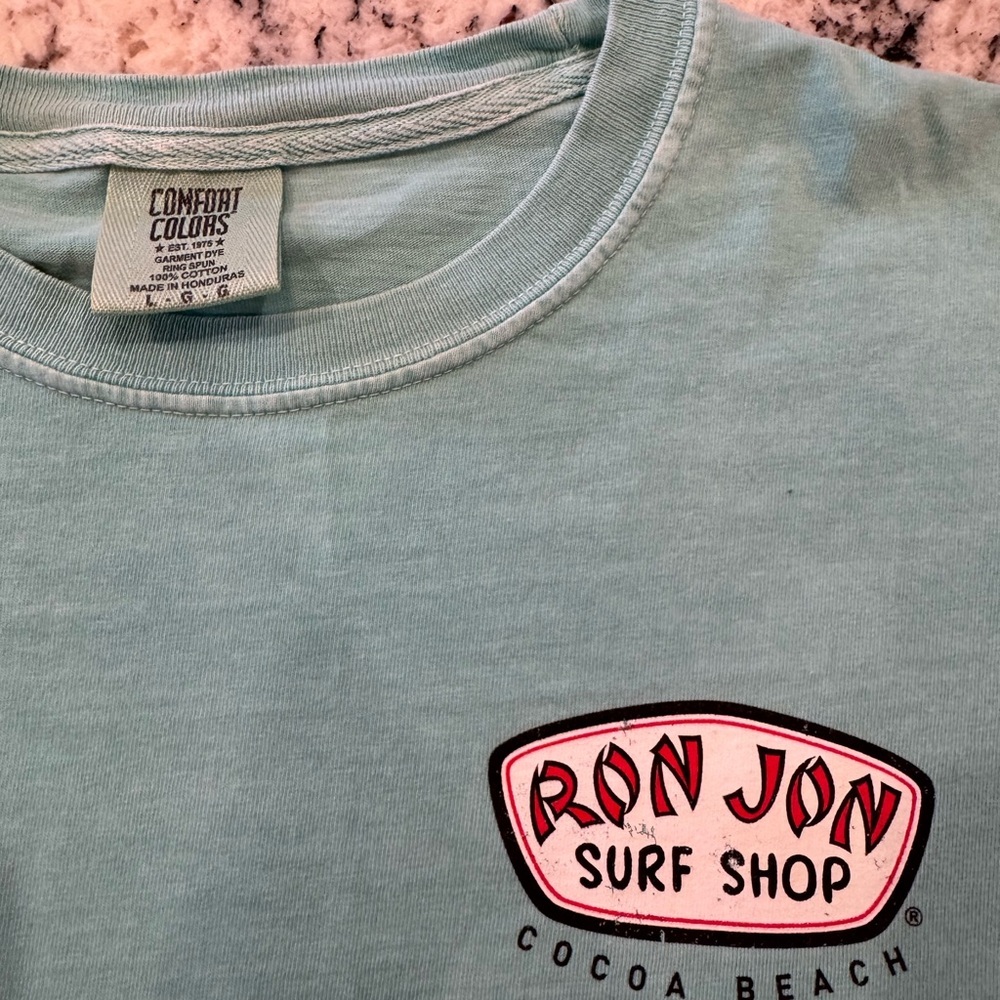 Ron Jon Surf Shop Cocoa Beach Long Sleeve Tee Size L - Picture 6 of 9